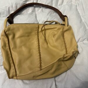 The Sak Yellow Leather Women's Bag